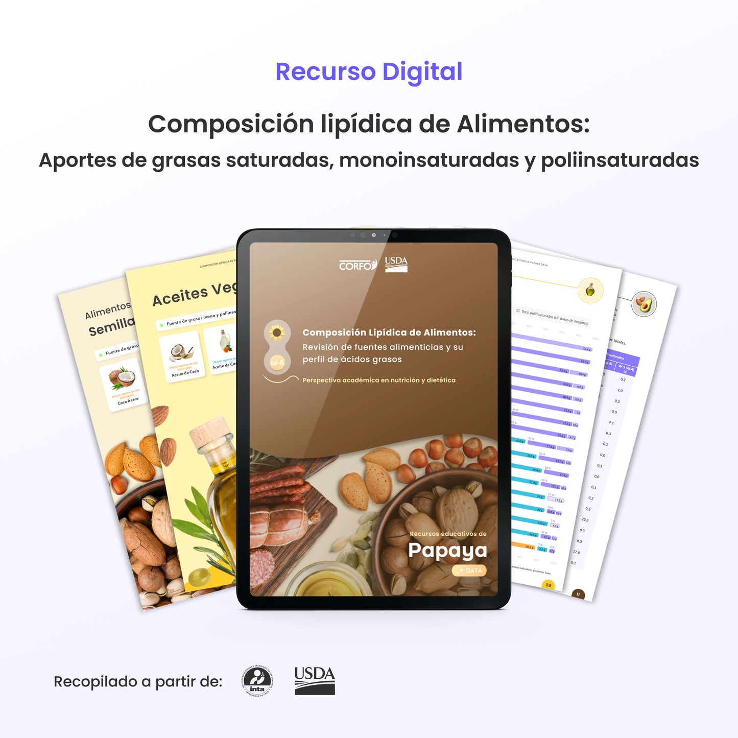 [PDF] Composición Lipídica de Alimentos 🥑🥜✨